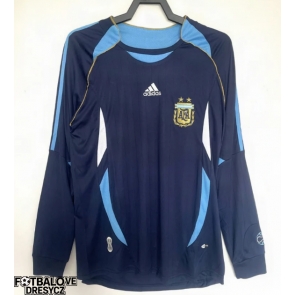 Argentina 2006 Retro Venkovní Dres Dlouhý Rukáv Argentina 2006 Retro Venkovní Dres Dlouhý Rukáv